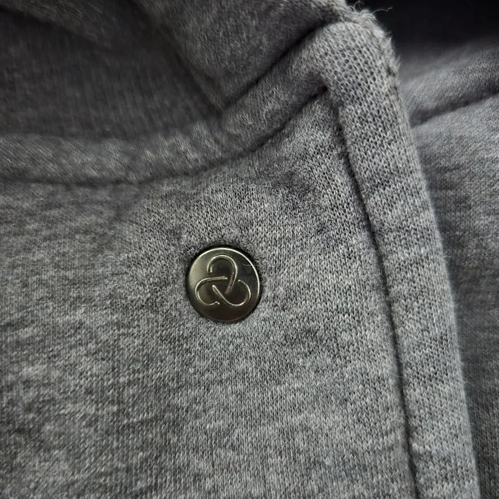 Plus size Zella Amazing Cozy Wrap Jacket in Grey Charcoal size 3X - Picture 8 of 13